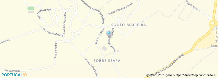 Mapa de Feliciano Santos Silva
