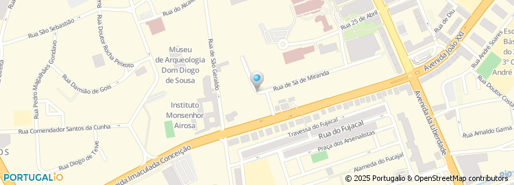 Mapa de Fernando A Cruz Vilaça