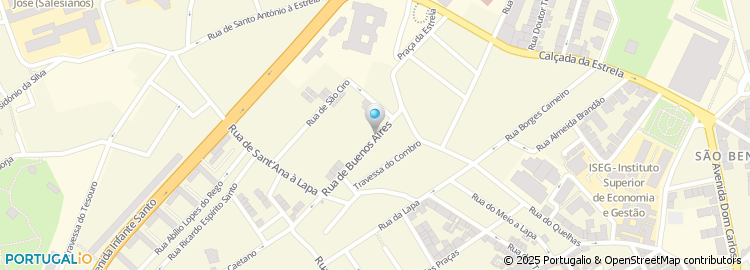 Mapa de Fernando A Rodrigues Nogueira