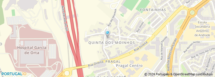 Mapa de Fernando Cabau - Serviços de Gestão, Unipessoal Lda