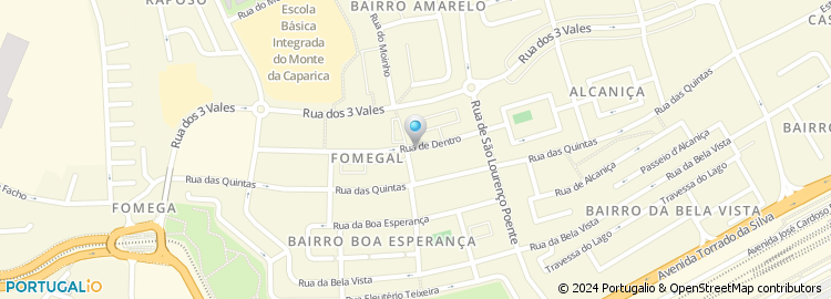 Mapa de Fernando Lima,Canalizações, Lda