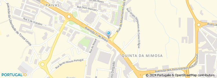Mapa de Fernando Rua - Soc. de Mediação Imobiliária, Lda