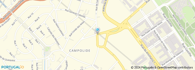 Mapa de Ferragens de Campolide Luiz & Sequeira, Lda