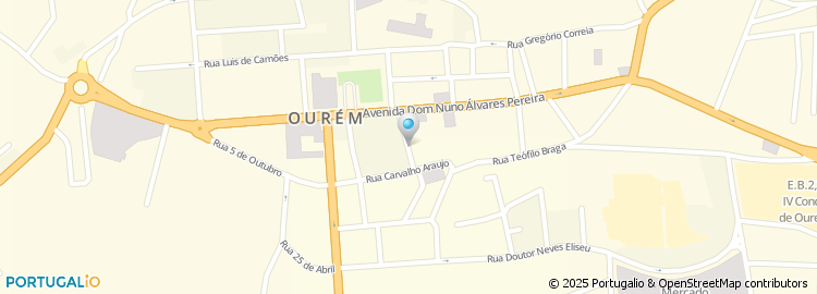 Mapa de Ferreira Baptista & Filhos Lda