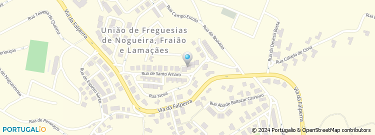 Mapa de Ferreira Borges - Peritagens, Lda