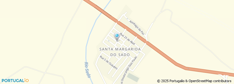 Mapa de Rua das Flores