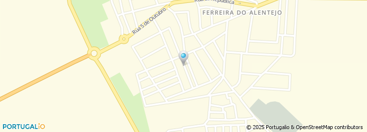 Mapa de Rua Florbela Espanca