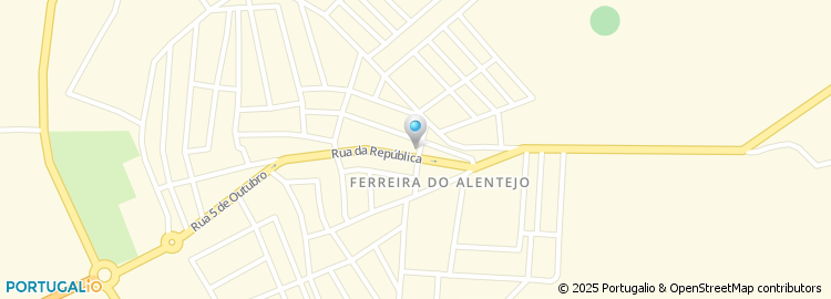 Mapa de Rua General Teófilo da Trindade