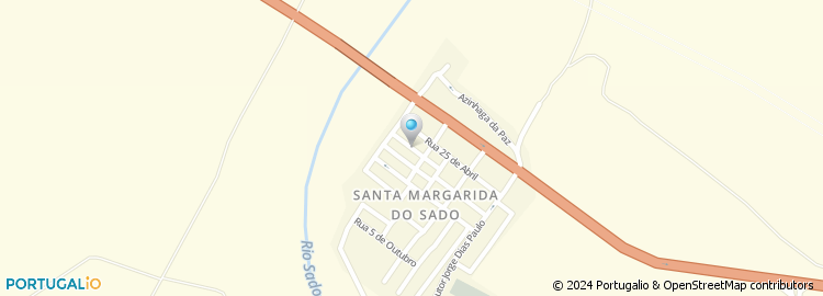 Mapa de Rua José António Trindade
