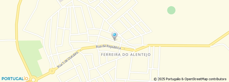 Mapa de Rua Machado dos Santos