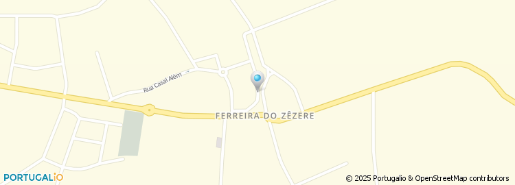 Mapa de Apartado 100, Ferreira do Zêzere