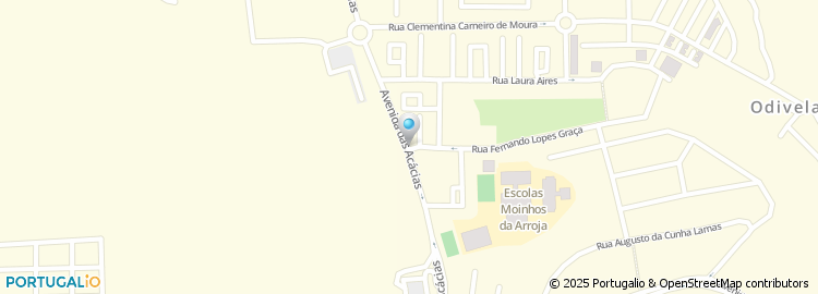 Mapa de Ferreira Fidalgo, Unpessoal Lda