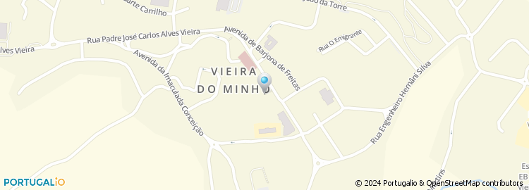Mapa de Ferreira & Vieira, Lda