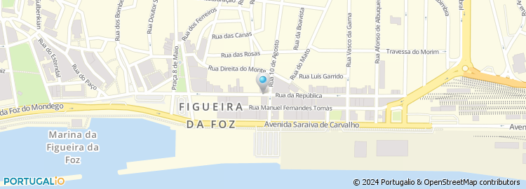 Mapa de Figueira Centerimobiliari - Soc. de Mediação Imobiliária, Lda