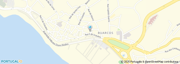 Mapa de 1ª Travessa da Beira Mar