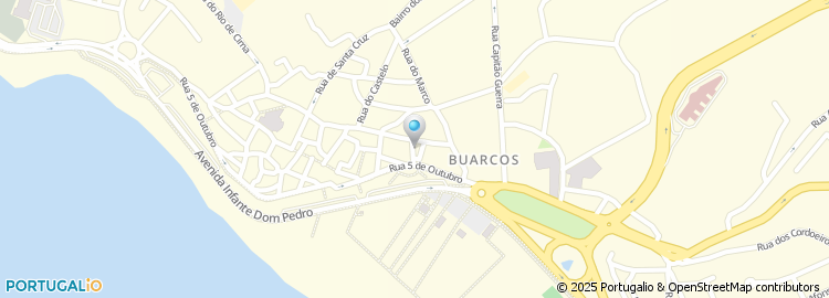 Mapa de 2ª Travessa da Beira Mar