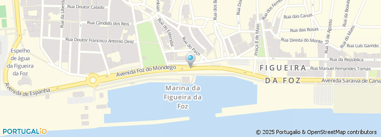 Mapa de Avenida Foz do Mondego