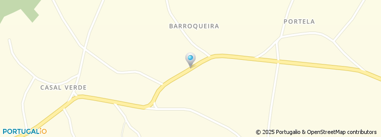 Mapa de Barroqueira