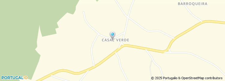 Mapa de Casal Verde