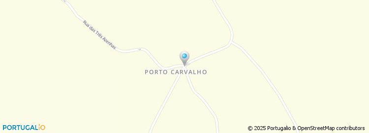 Mapa de Porto Carvalho