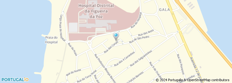 Mapa de Rua Comandante João Jorge Carlos Pinto