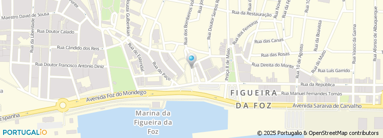 Mapa de Rua da Oliveira