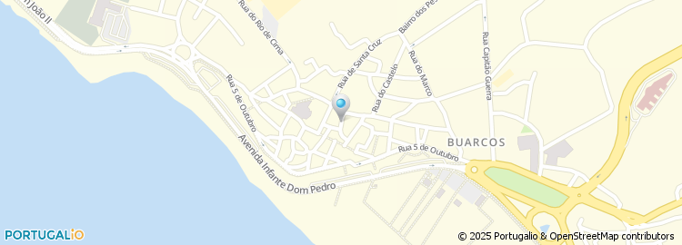 Mapa de Rua de Trás da Misericórdia