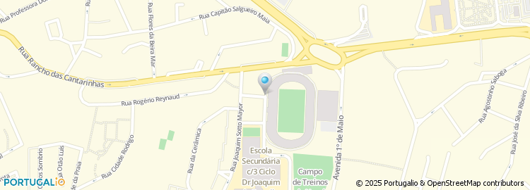 Mapa de Rua do Ginásio Clube Figueirense