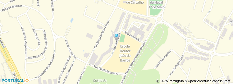 Mapa de Rua Dom José i