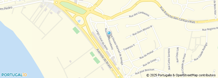 Mapa de Rua dos Pescadores