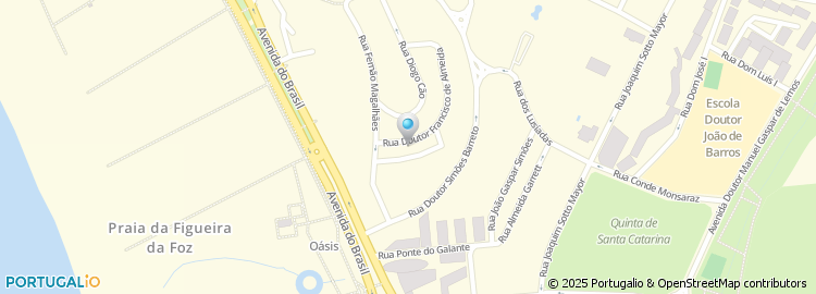 Mapa de Rua Doutor Francisco de Almeida