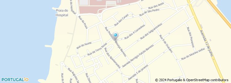Mapa de Rua Fundação Bissaia Barreto