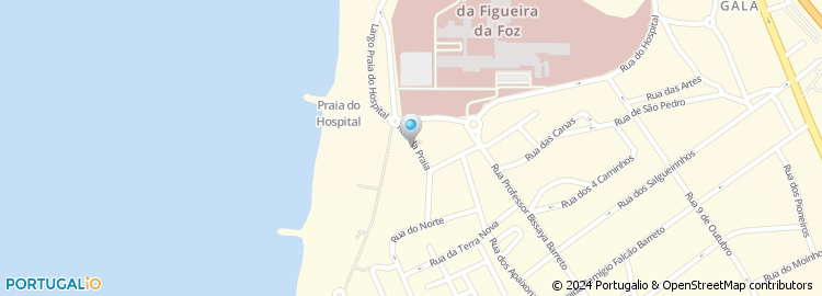Mapa de Rua Fundação Bissaya Barreto