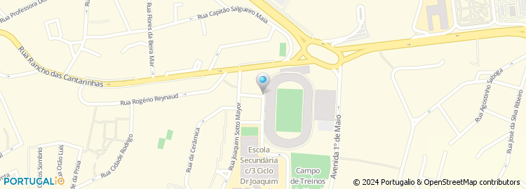 Mapa de Rua Ginásio Club Figueirense