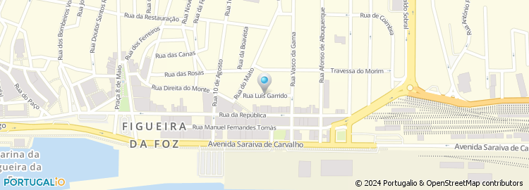 Mapa de Rua Luís Garrido