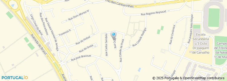 Mapa de Rua Mário Augusto