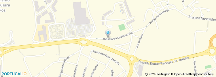 Mapa de Rua Violinda Medina e Silva