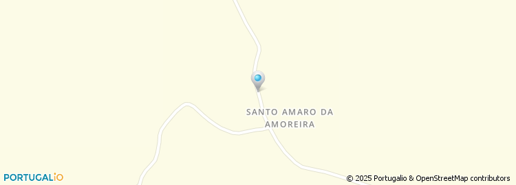 Mapa de Santo Amaro da Amoreira