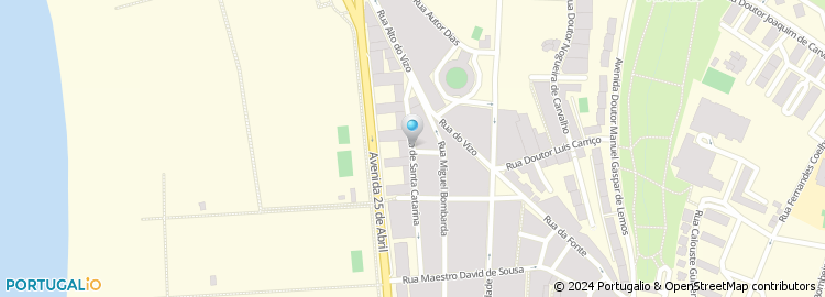 Mapa de Travessa da Rua Miguel Bombarda