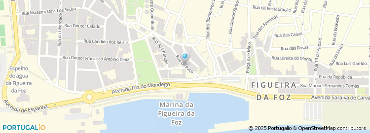 Mapa de Travessa do Paço