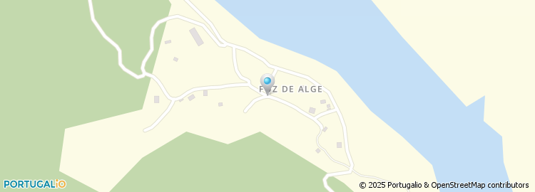 Mapa de Foz de Alge