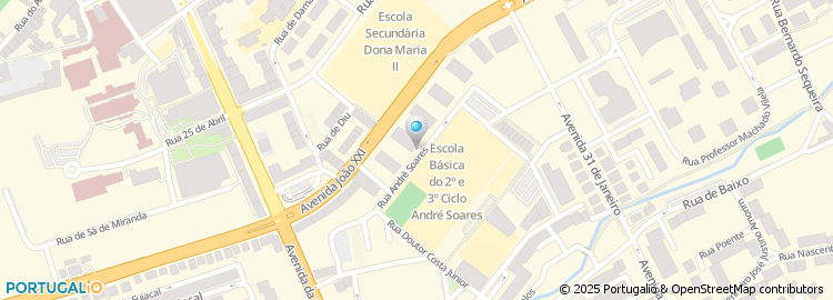 Mapa de Filfogo - Comércio Material de Segurança Contra Incendio, Lda
