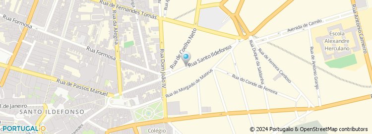 Mapa de Filipe & Queiros, Lda