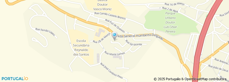 Mapa de Filipe Salvador Nunes, Unipessoal Lda
