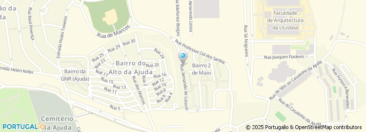 Mapa de Filomena Adelaide Fernandes