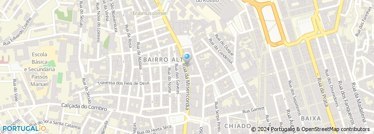 Mapa de Finihouse, Consultoria Financeira, Lisboa