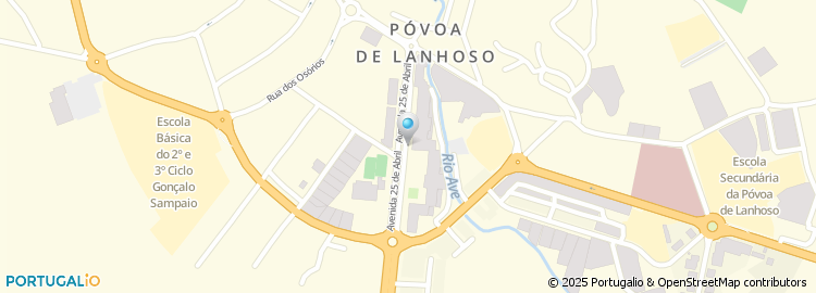 Mapa de Finpovoa - Escola Serv. Informática, Lda