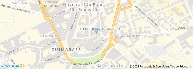 Mapa de Fios de Ouro e Prata de Sérgio Carvalho, Lda