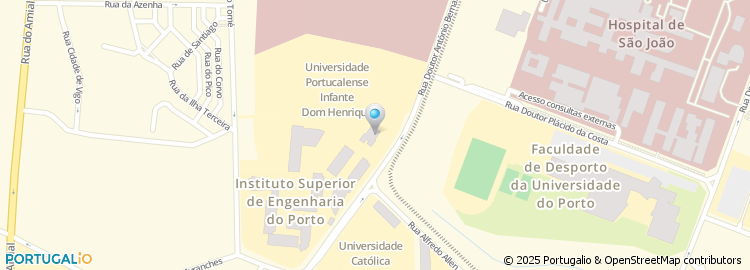 Mapa de FIPP, Fundação Politécnico do Porto