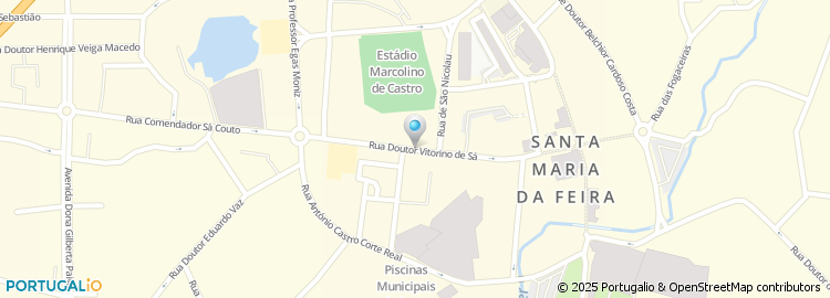 Mapa de Fisiofeira - Centro de Recuperação Física e Respiratoria, Lda